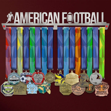 American Football Medal Hanger Display Victory Medal Hangers®