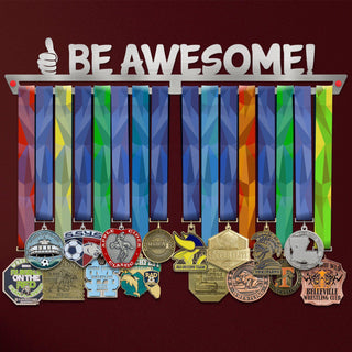 Be Awesome Medal Hanger Display Victory Medal Hangers®