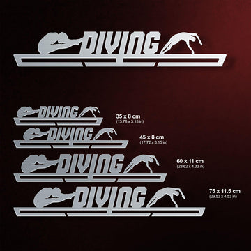 Diving Medal Hanger Display Victory Medal Hangers®