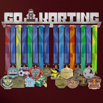 Go Karting Medal Hanger Display Victory Medal Hangers®