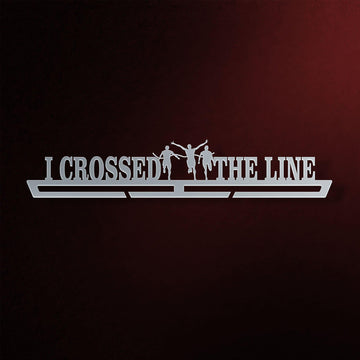 I Crossed The Line Medal Hanger Display V1 Victory Medal Hangers®