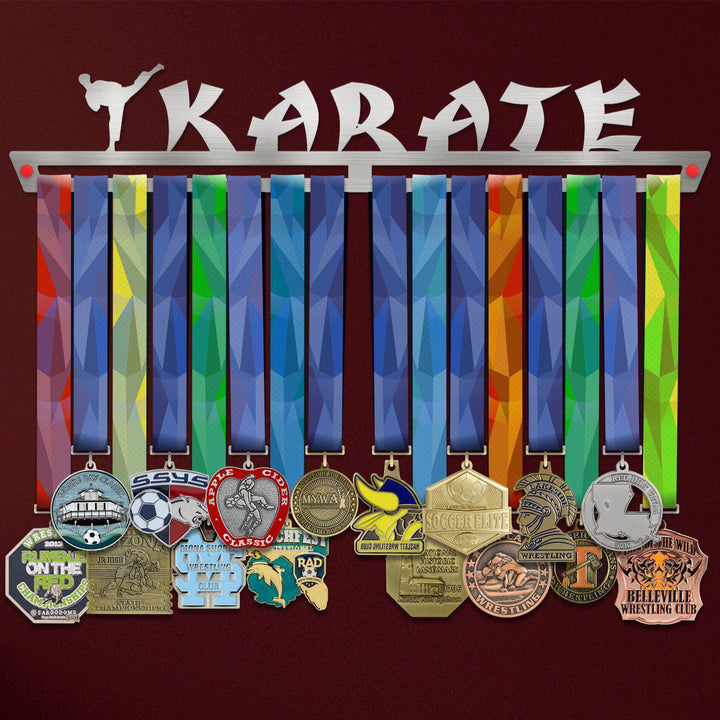 Karate Medal Hanger Display V2 Victory Medal Hangers®
