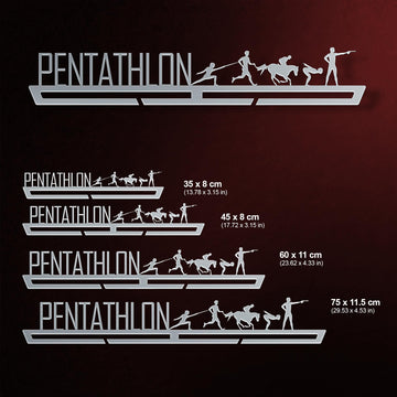 Pentathlon Medal Hanger Display Victory Medal Hangers®