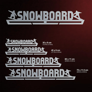 Snowboard Medal Hanger Display Victory Medal Hangers®