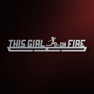 Support à Médailles This Girl Is On Fire